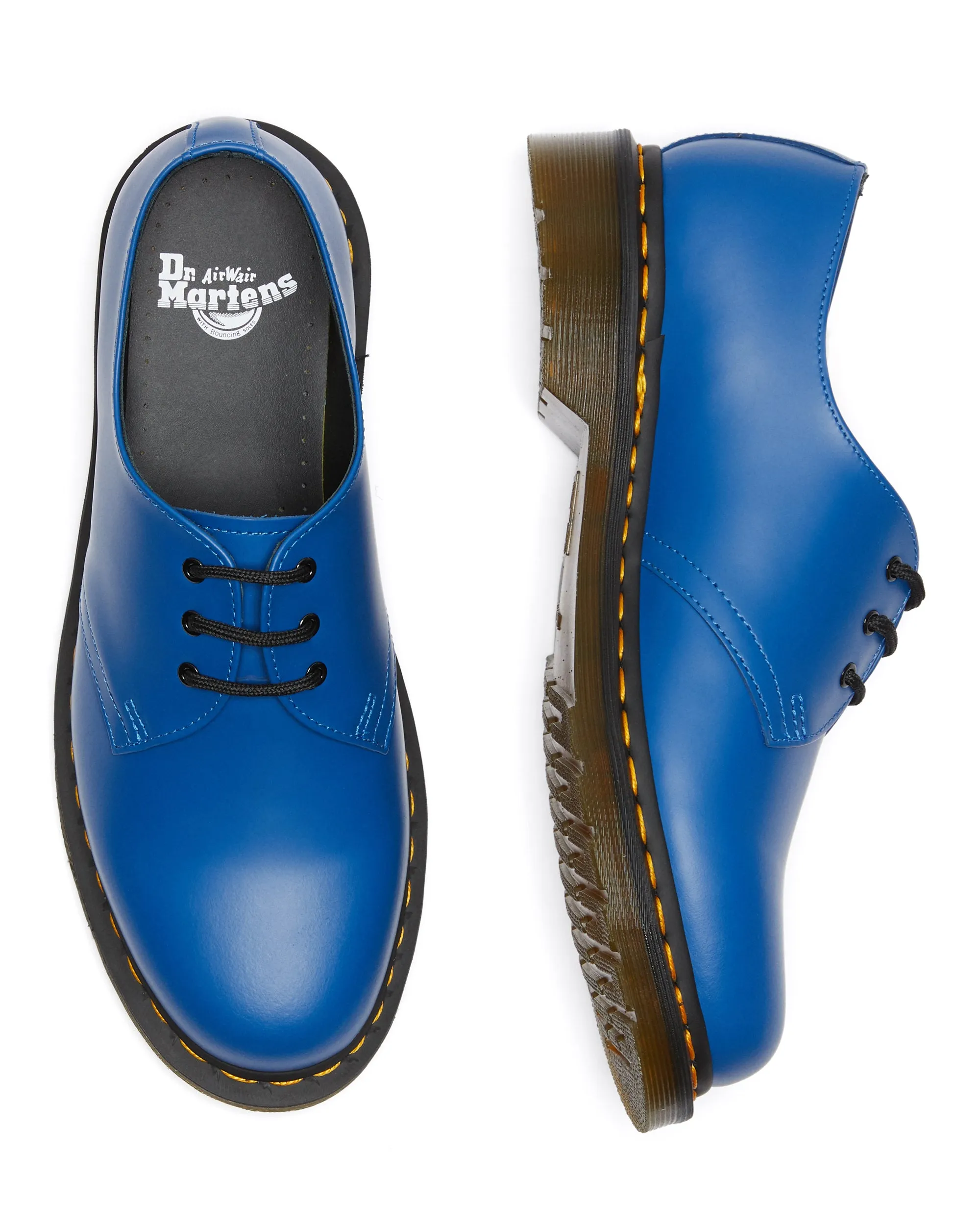 1461 BLUE SMOOTH OXFORD SHOE