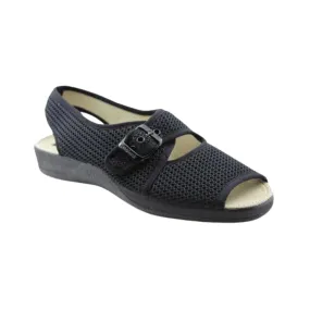 185 MESH SANDAL - BLACK