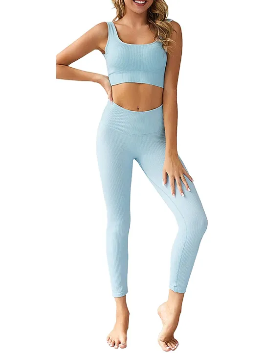 2 piece High-Waisted Sleeveless Set