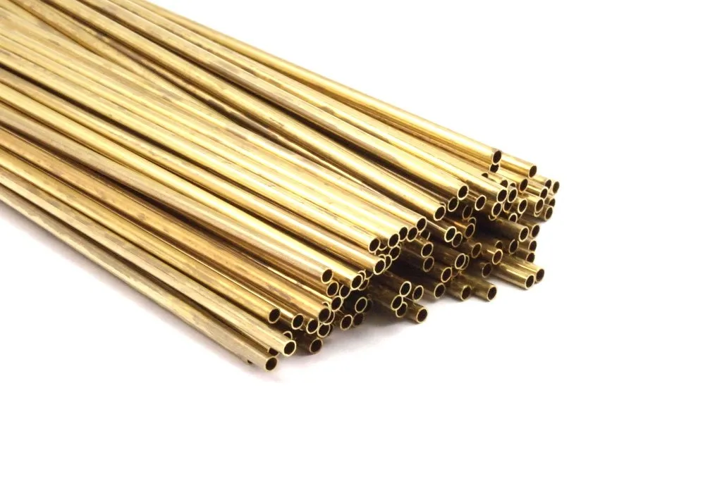 2mm Brass Himmeli Tubes, 12 Raw Brass Himmeli DIY Tube Beads, for Air Plants , Geometric Shapes Customize Size