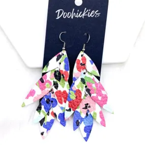 3 Spring Flower Garden Lilli Belle - Spring Earrings