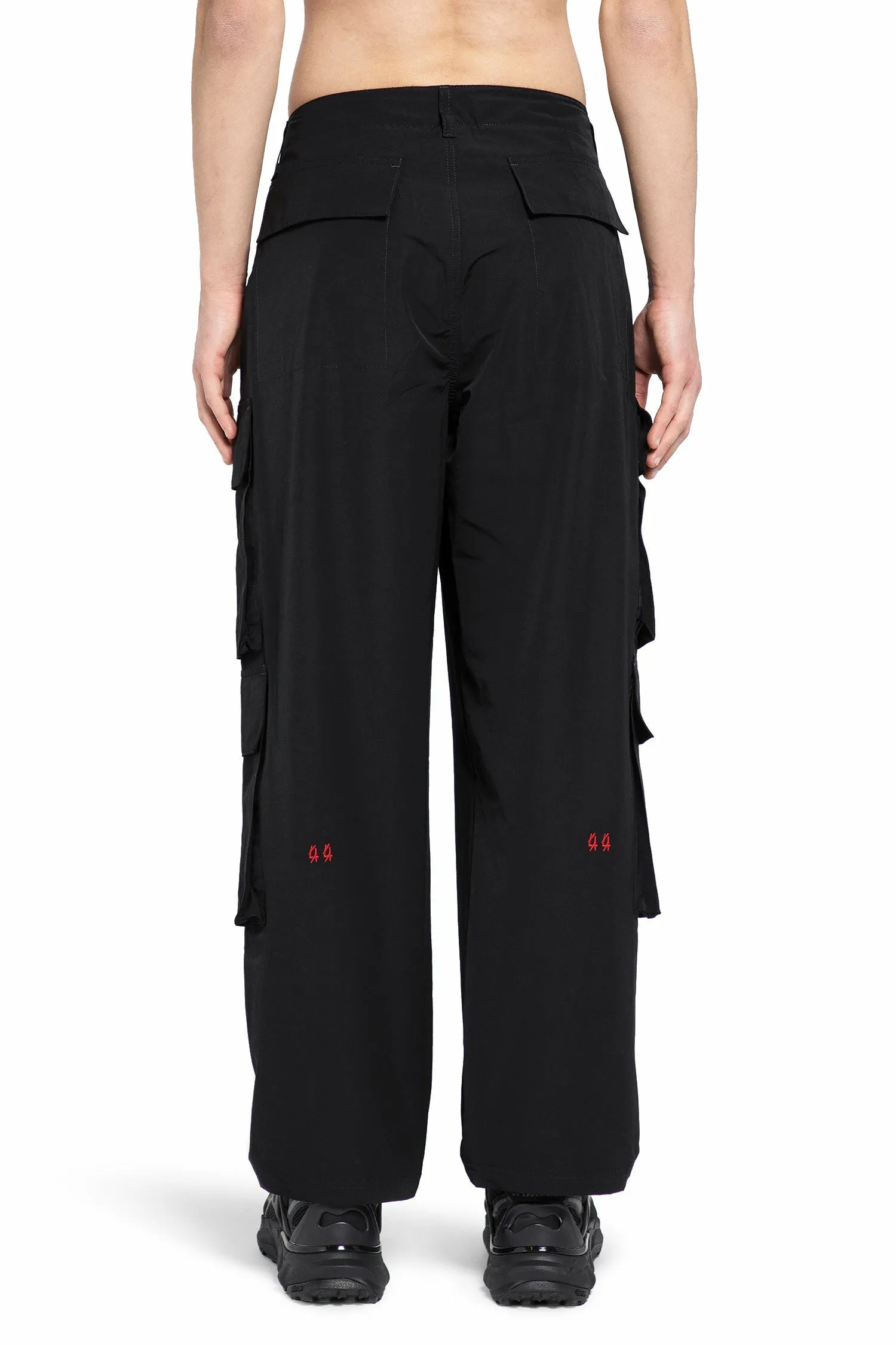 44 LABEL GROUP MAN BLACK TROUSERS