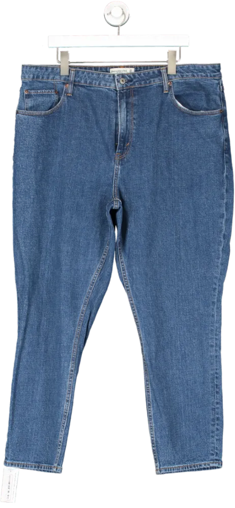 Abercrombie & Fitch Blue The Skinny High Rise Jean W34