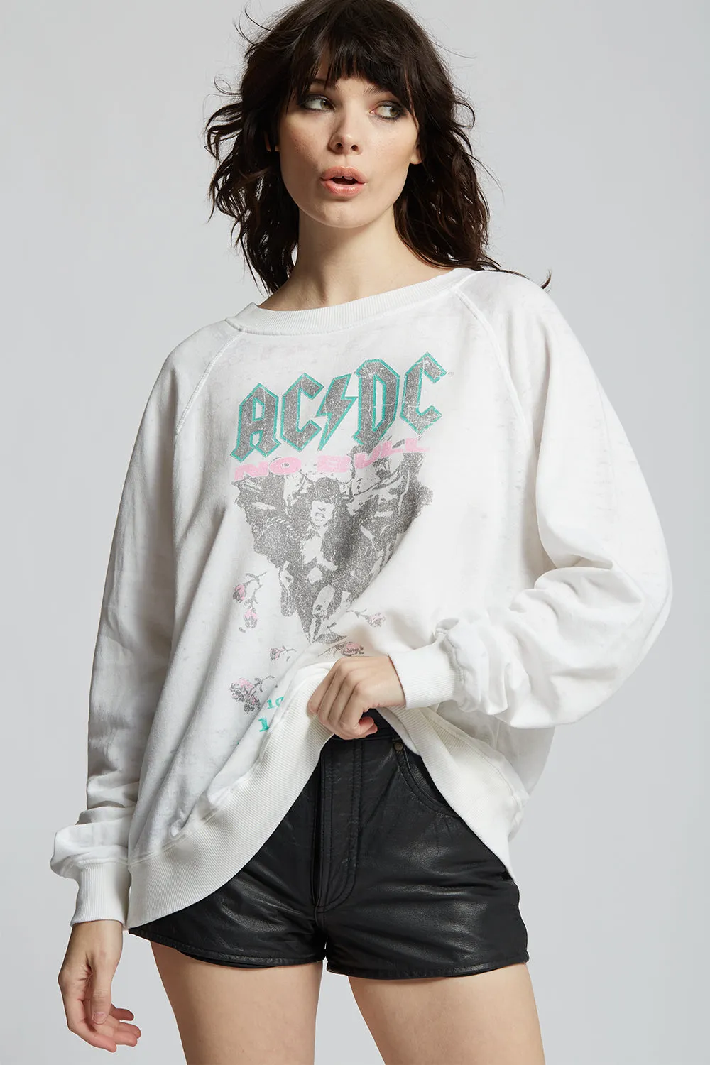 AC/DC No Bull 1996 Tour Sweatshirt by Recycled Karma Brands