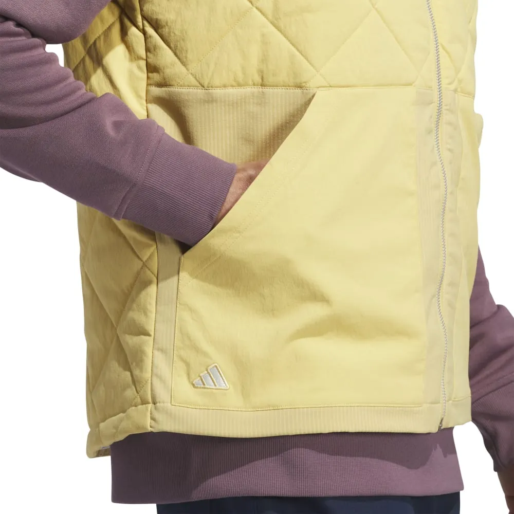 adidas Go-To Quilted DWR Golf Vest IT2360