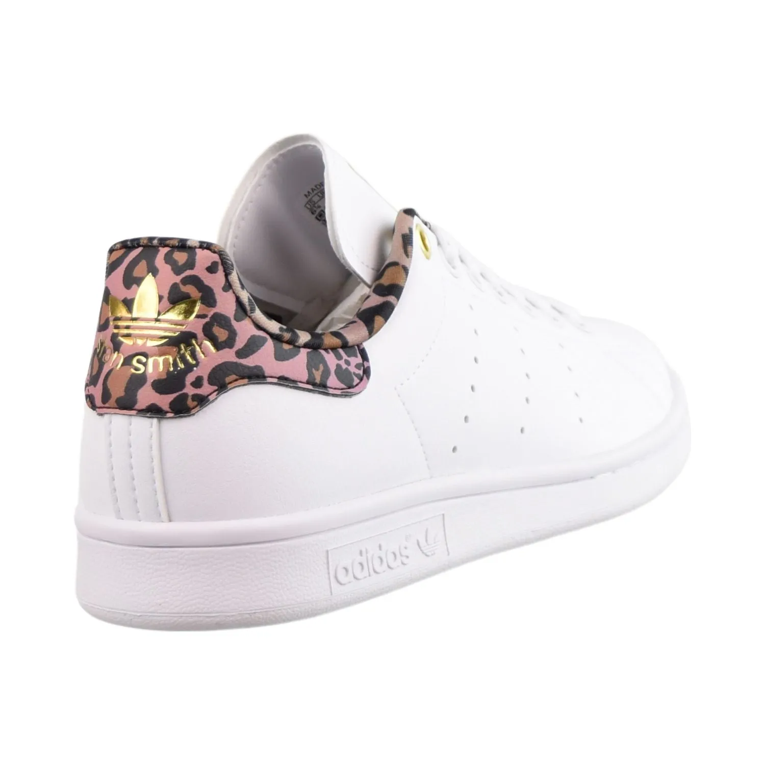 Adidas Stan Smith Women's Shoes Cloud White-Wild Brown-Gold Metallic