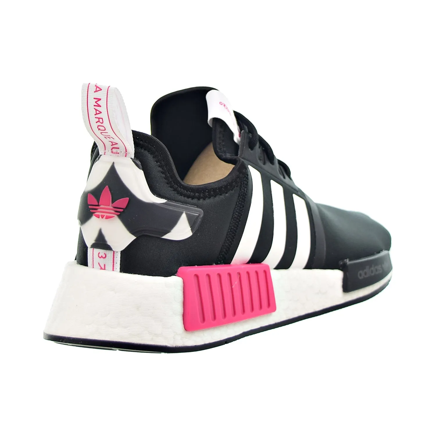 Adidas X Marimekko NMD_R1 Women's Shoes Core Black-Team Real Magenta-Cloud White