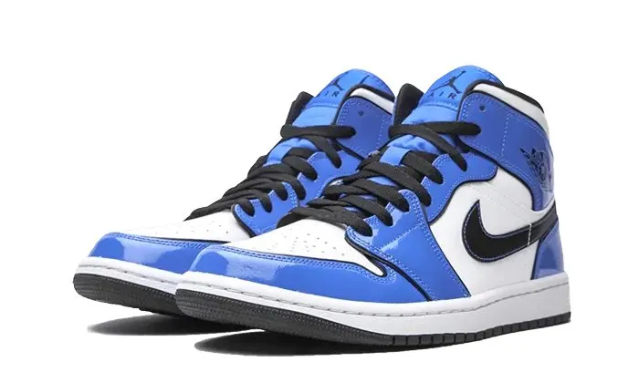 Air Jordan 1 Mid Signal Blue