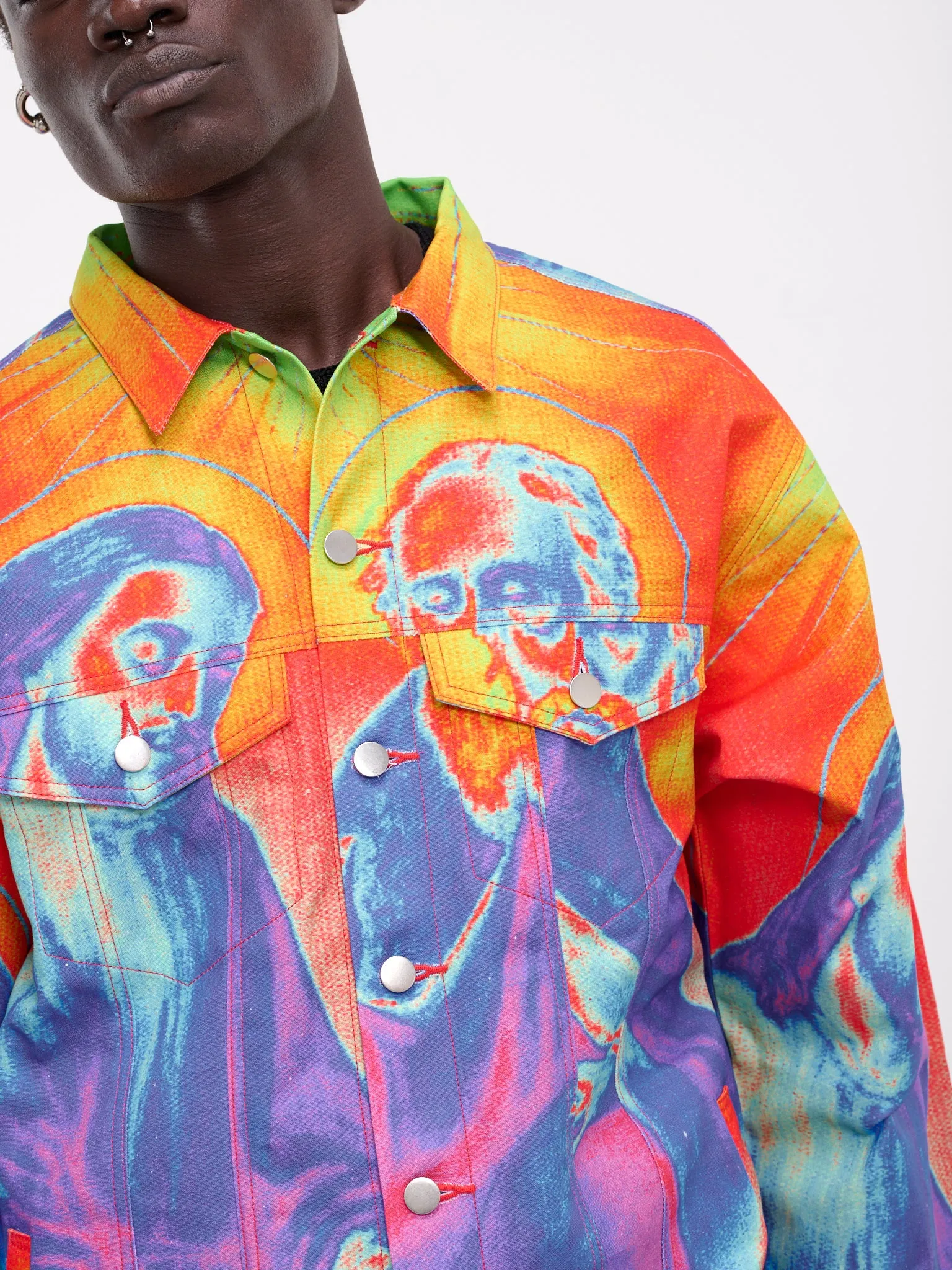 Angel Denim Jacket (NL-OU-4223-THERMOGRAPHY)