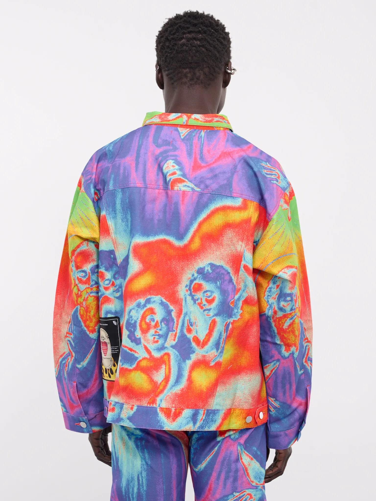 Angel Denim Jacket (NL-OU-4223-THERMOGRAPHY)