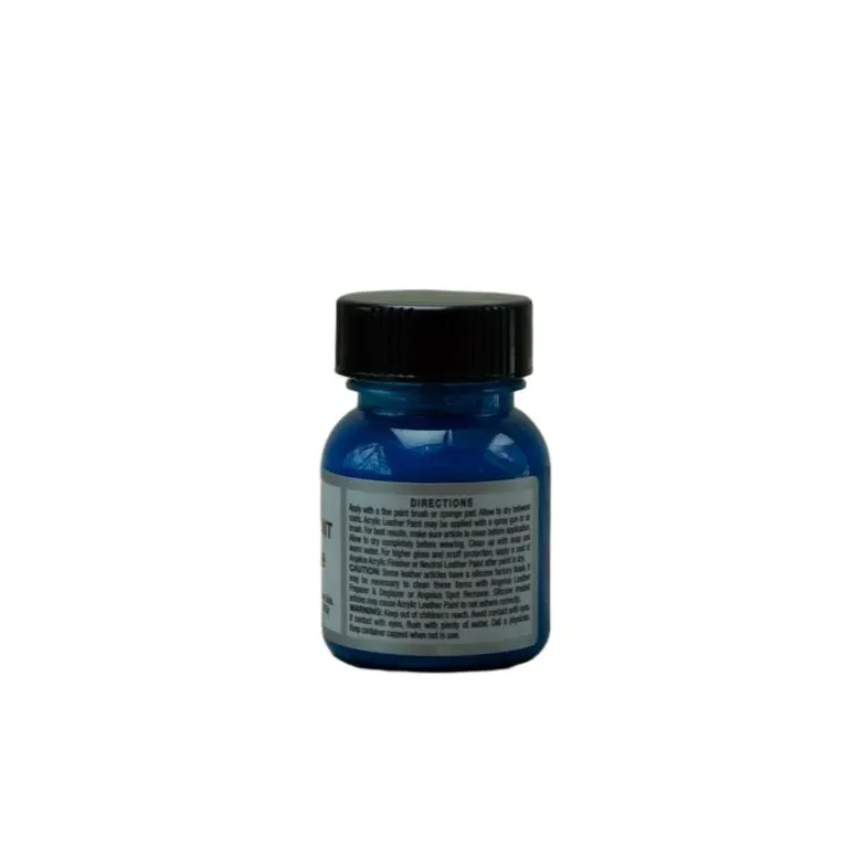 Angelus Pearlescent Pacific Blue Leather Sneaker Paint 1oz