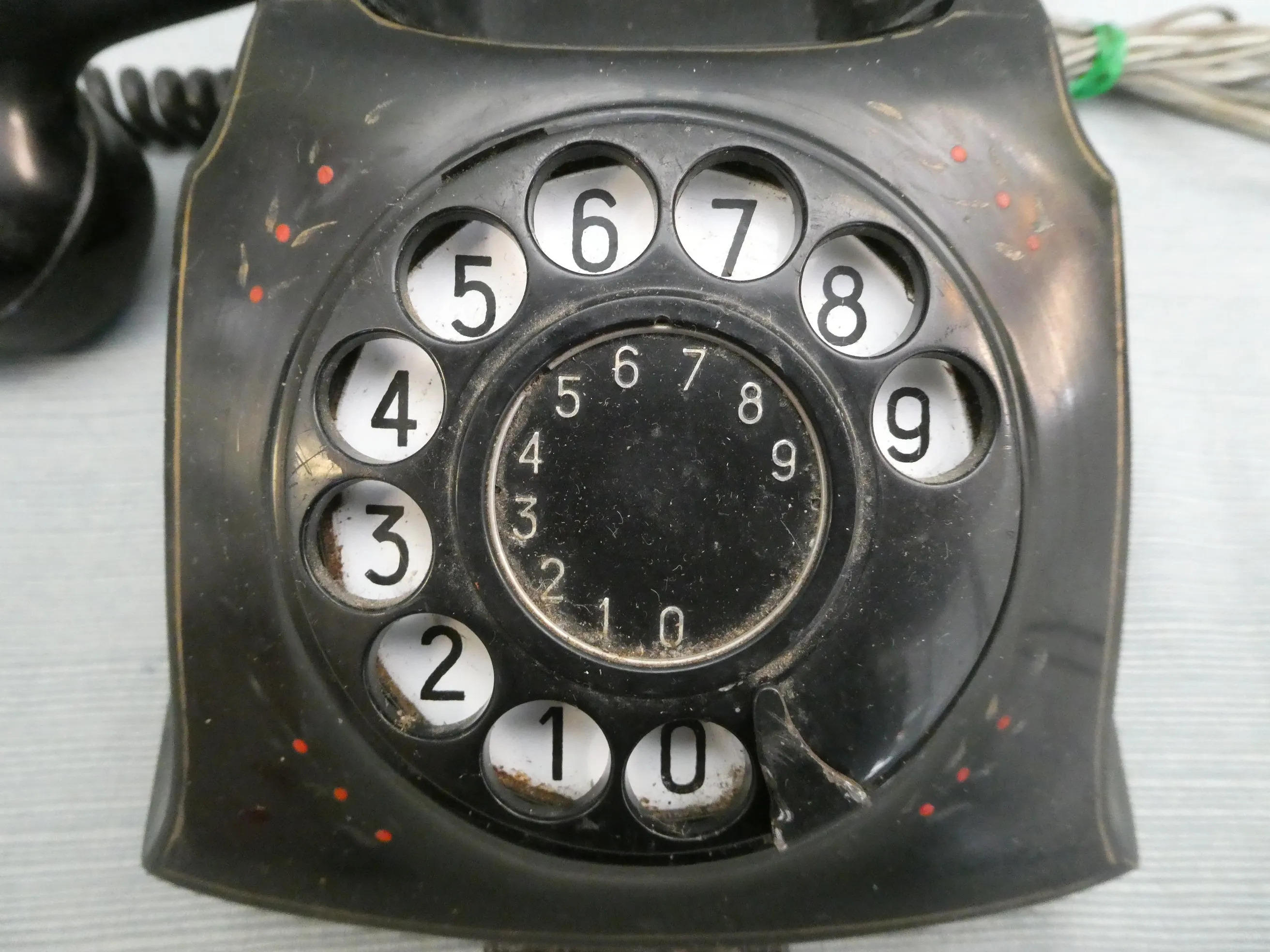 Antique Telegrafverket Rotary Dial Telephone