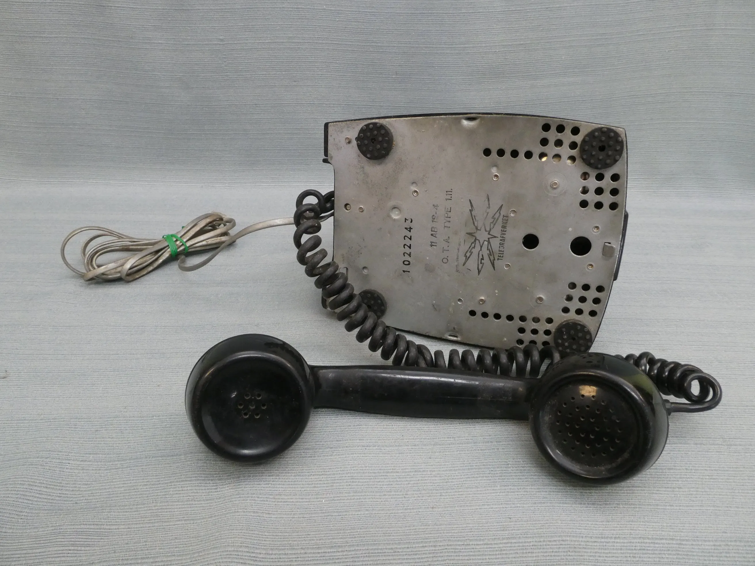 Antique Telegrafverket Rotary Dial Telephone