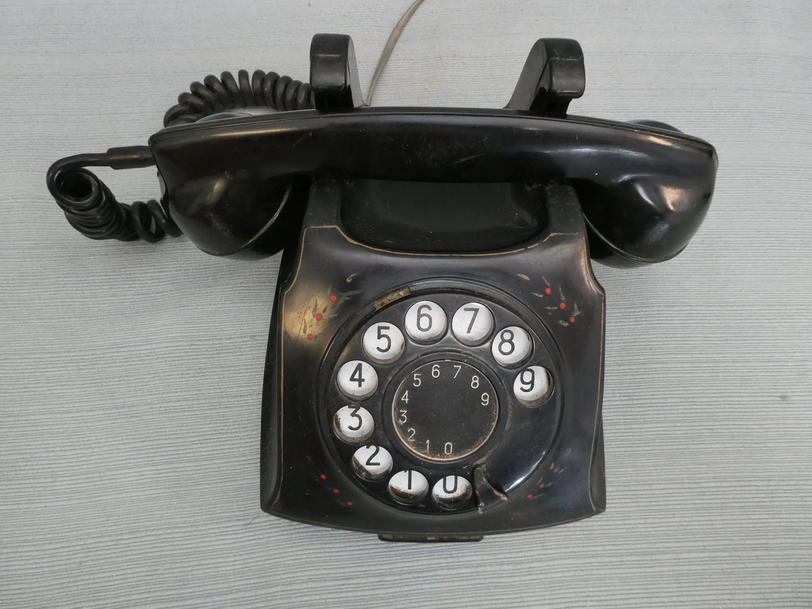 Antique Telegrafverket Rotary Dial Telephone