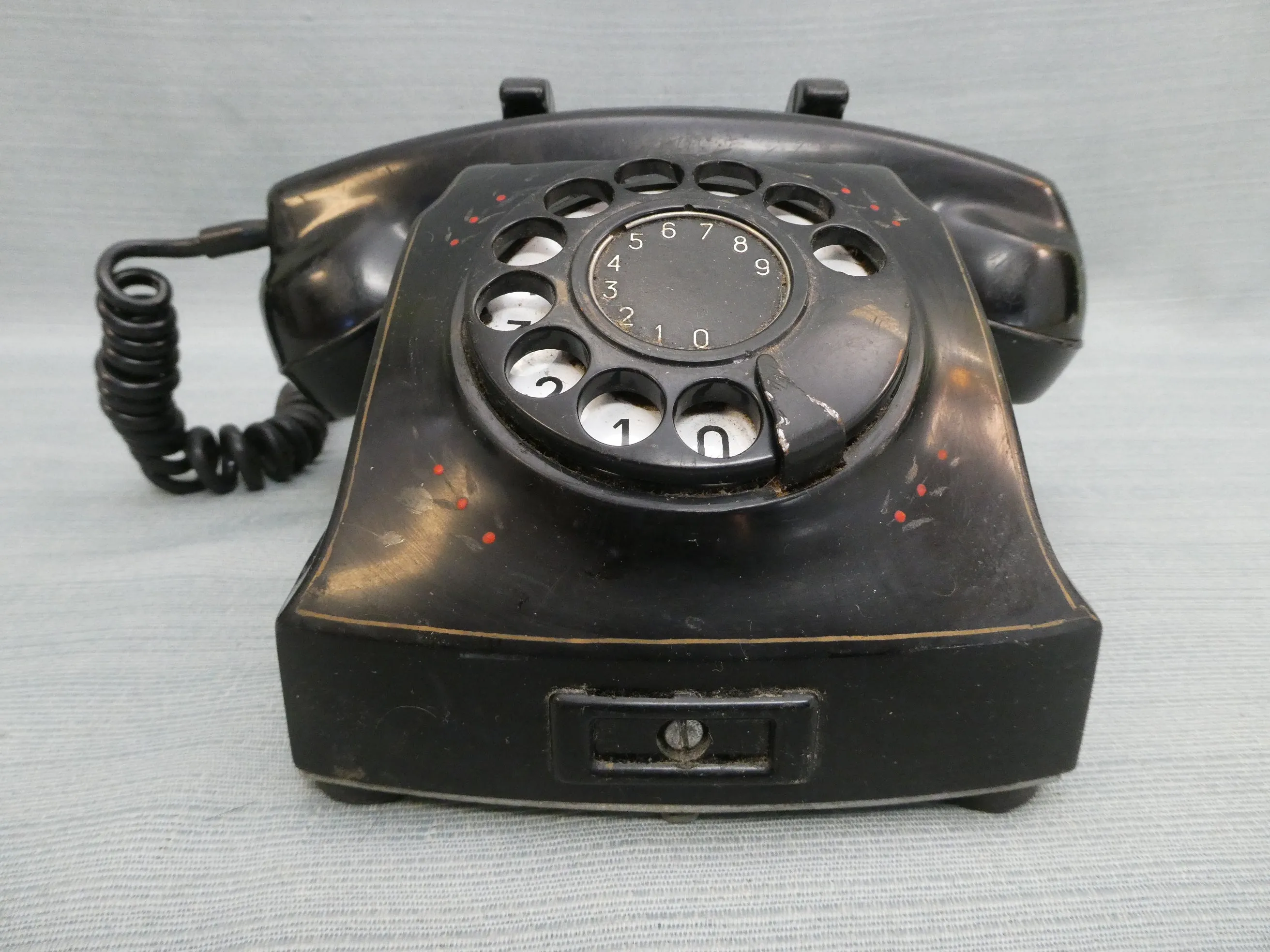 Antique Telegrafverket Rotary Dial Telephone