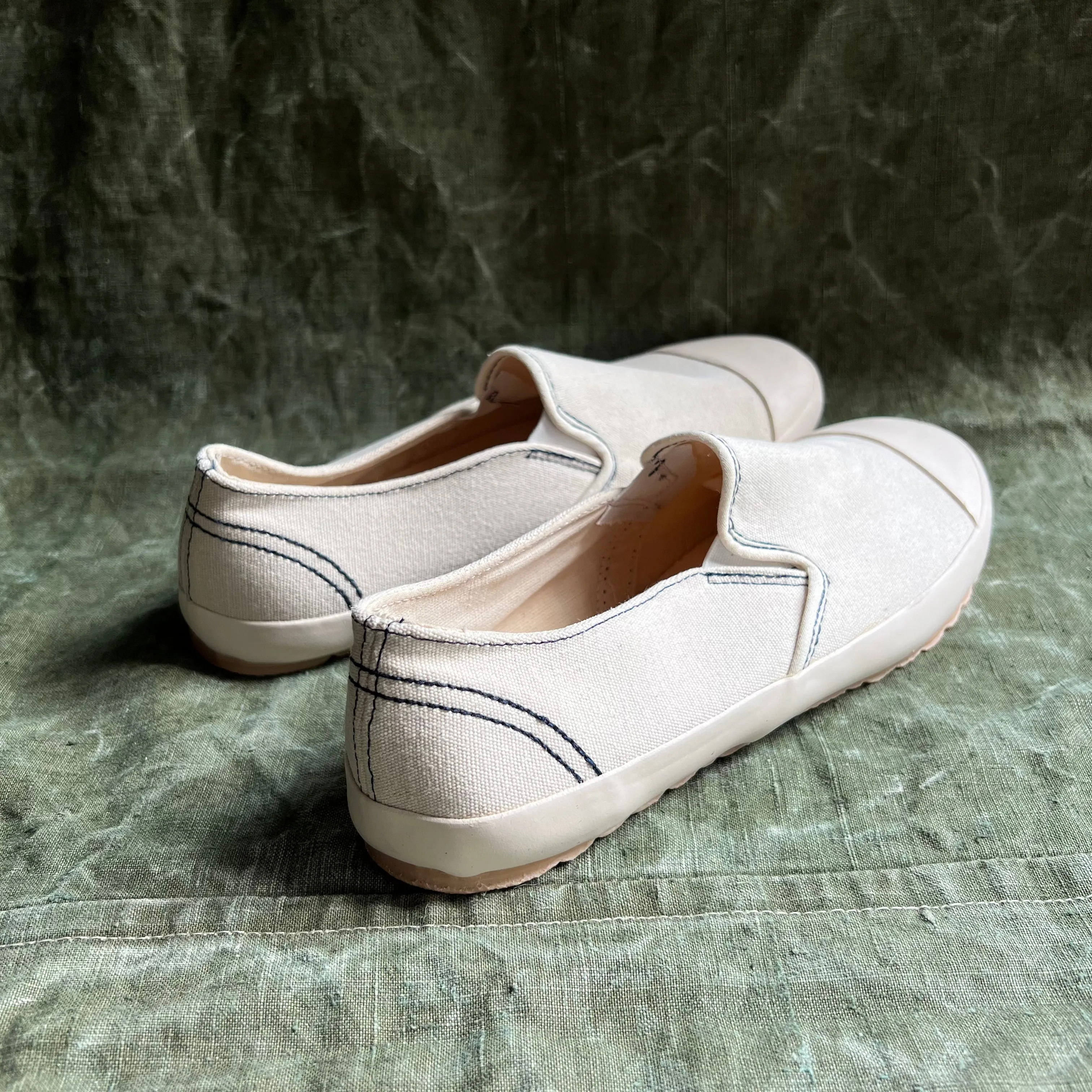 ARCHIVE SALE - MK 1 SLIP-ON, ECRU/ECRU