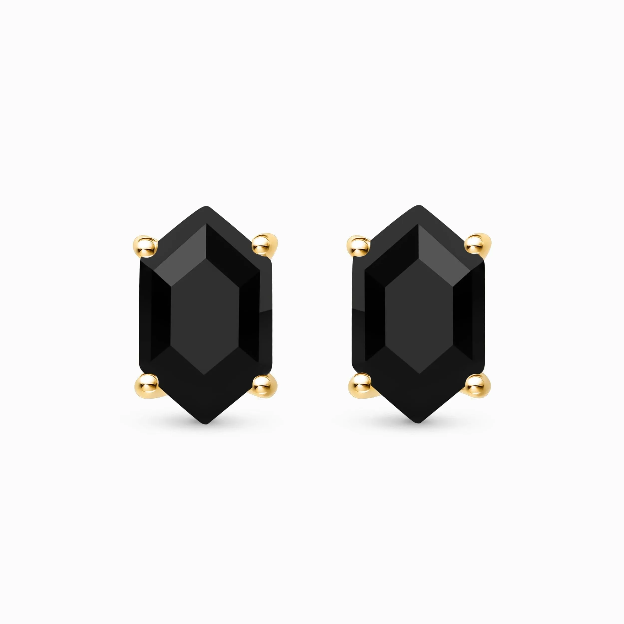 Black Obsidian Earrings - Serenity Studs