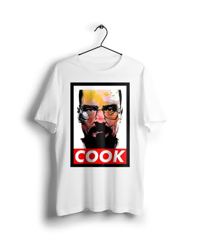 Breaking Bad - Cook Heisenberg - Digital Graphics Basic T-shirt White