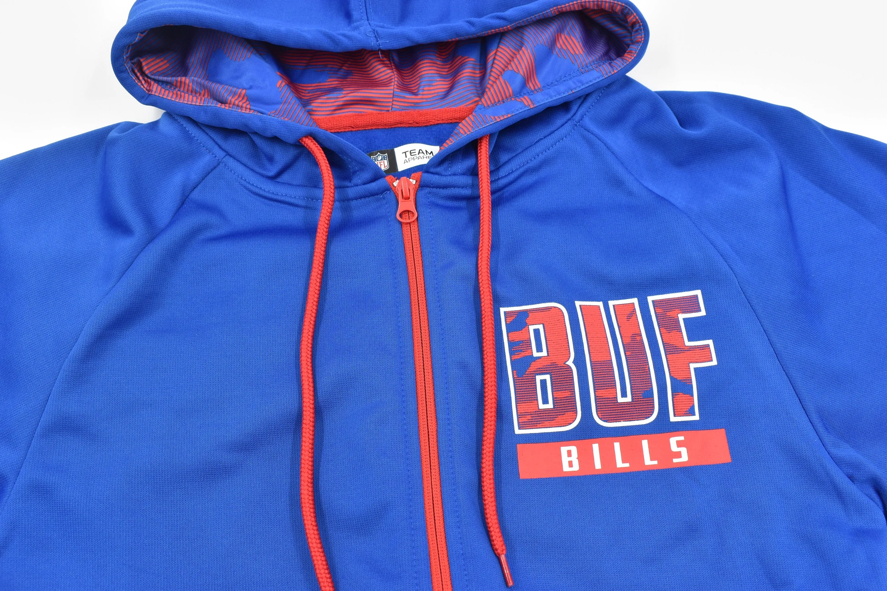 Buffalo Bills Royal Blue Full Zip BUF Hoodie