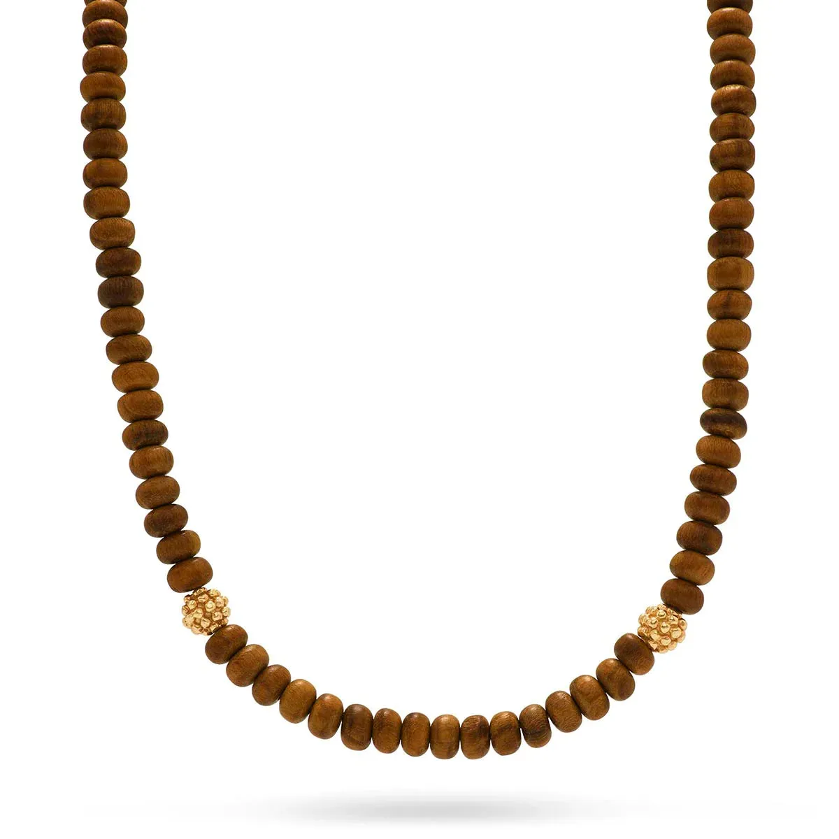 Capucine de Wulf Earth Goddess Single Strand Necklace 16   2 Teak