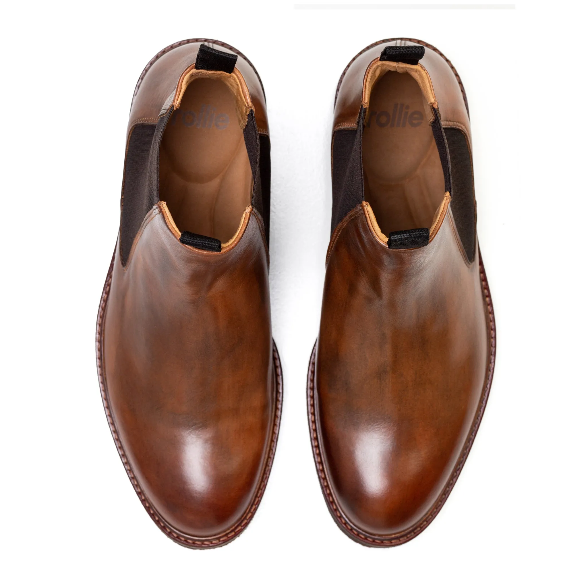 Chelsea Mens Leon Chestnut Burnish