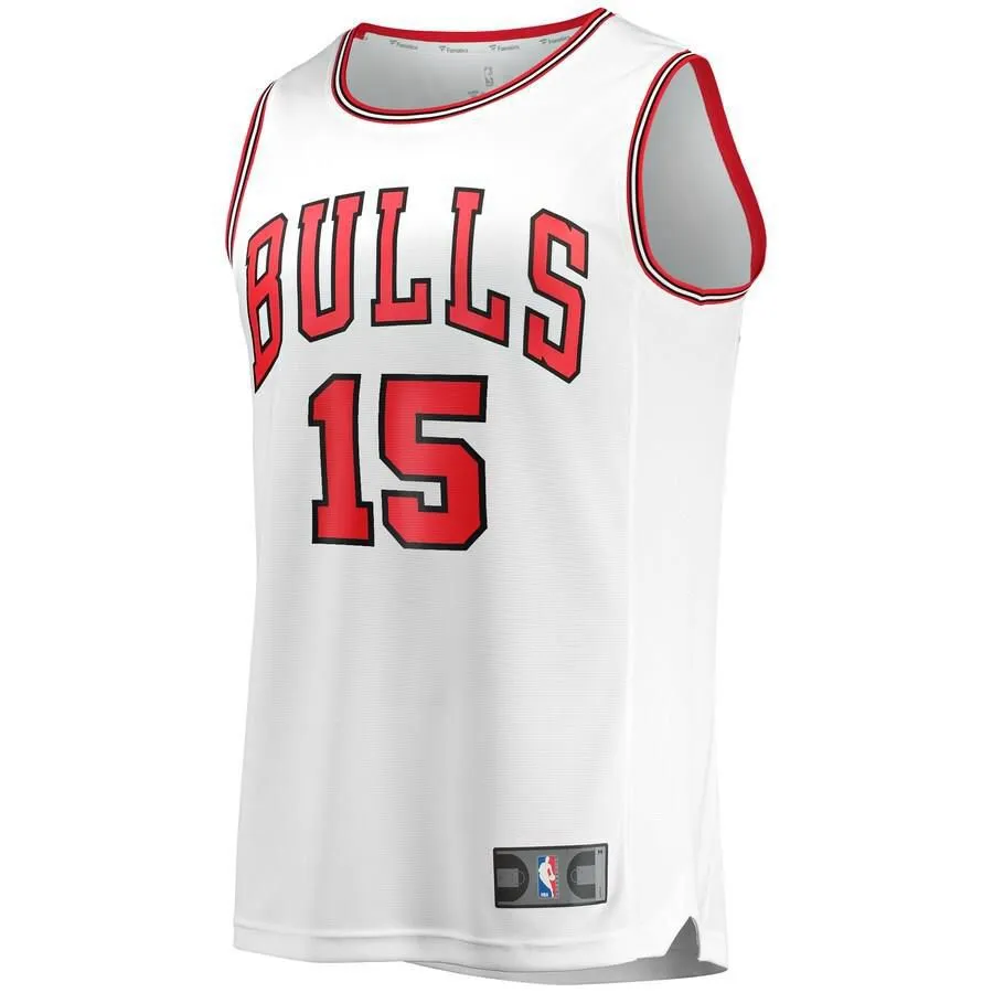 Chicago Bulls Chandler Hutchison Fanatics Branded Fast Break Player Association Jersey Kids - White | Ireland X0213H2