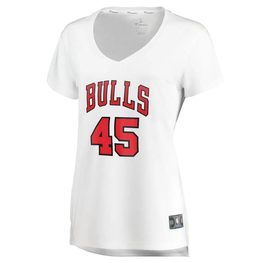 Chicago Bulls Denzel Valentine Fanatics Branded Fast Break Player Association Jersey Womens - White | Ireland L7693P1