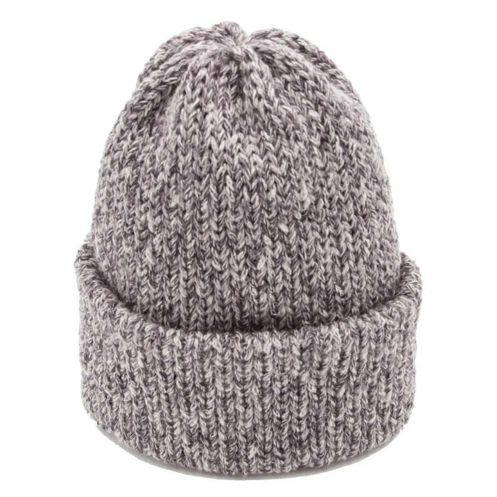 Chimney LTD Short Stack Beanie Island Marled Plum