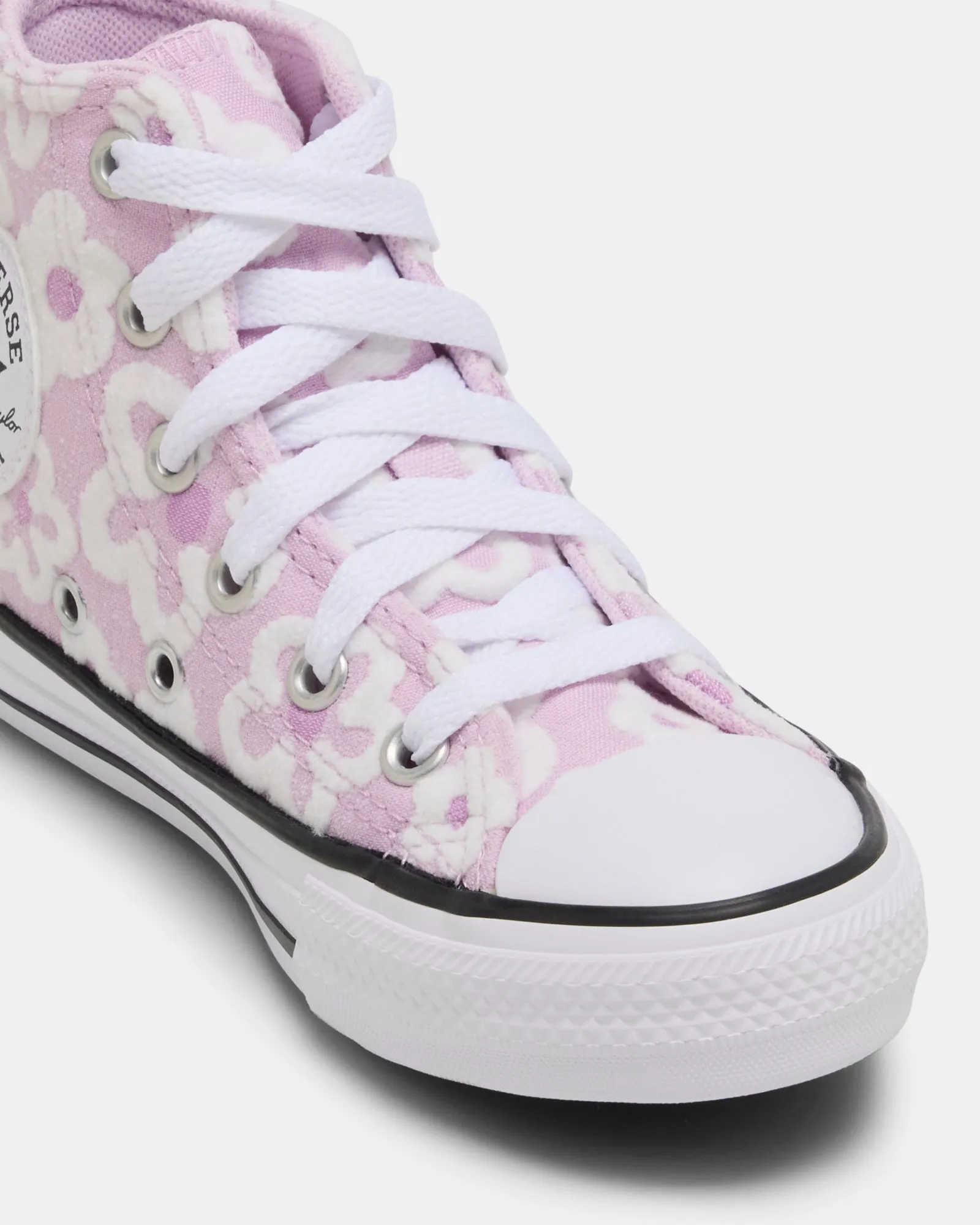 Chuck Taylor All Star Hi Polka Doodle Youth Lilac/Grape/White