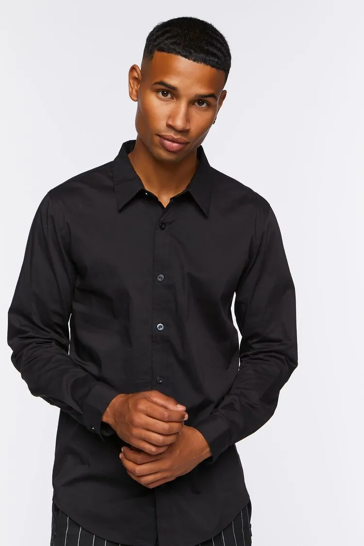 Collared Long-Sleeve Shirt