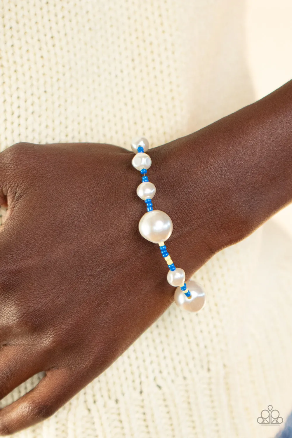 Contemporary Coastline Blue-Bracelet