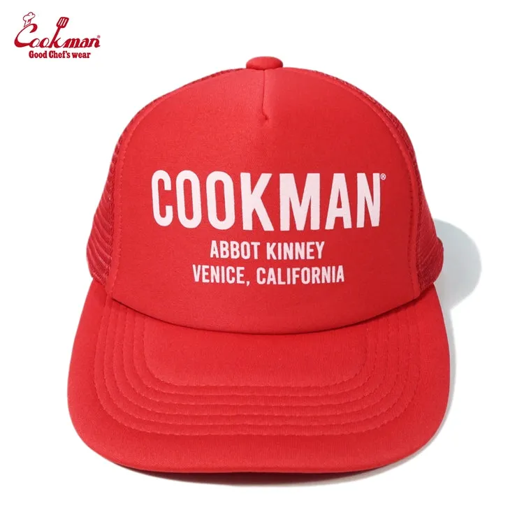 Cookman  Mesh Cap - Abbot Kinney : Tomato