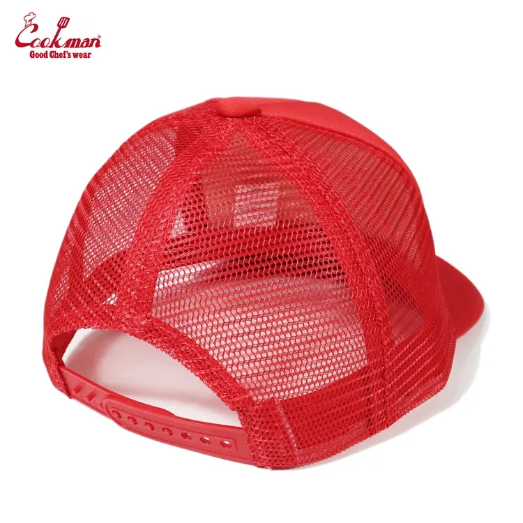 Cookman  Mesh Cap - Abbot Kinney : Tomato