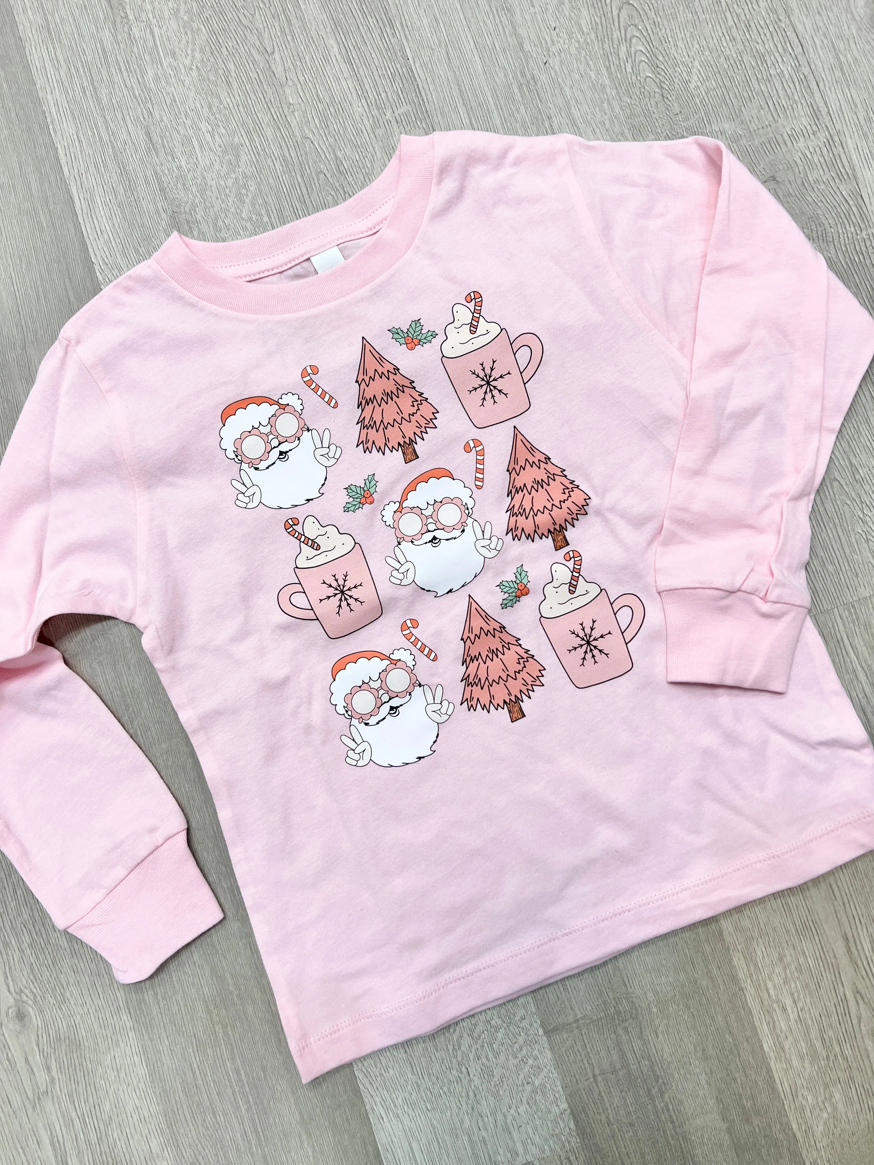 Cool Santa Toddler Long Sleeve