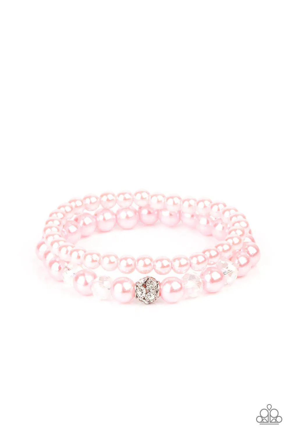 Cotton Candy Dreams Pink Bracelet - Paparazzi Accessories