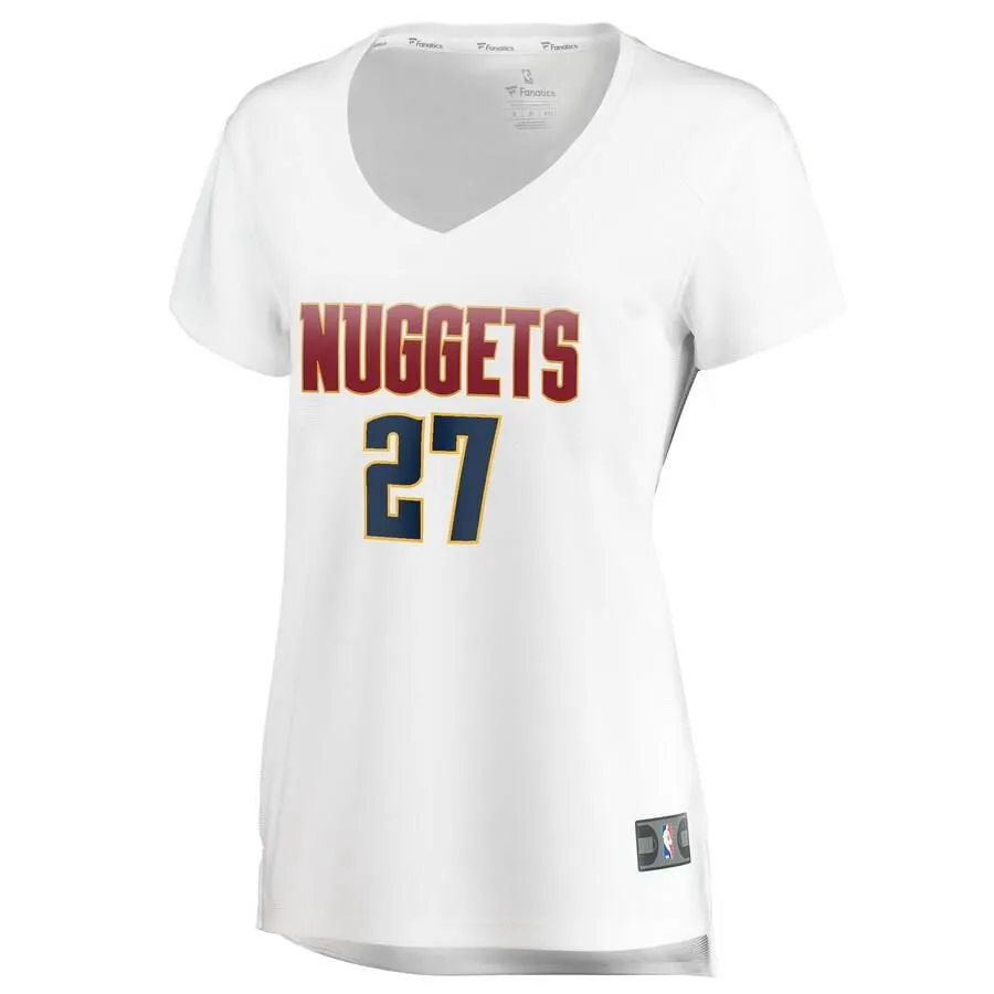 Denver Nuggets Jamal Murray Fanatics Branded Fast Break Player Association Jersey Womens - White | Ireland Z6291K9