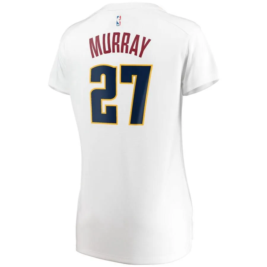 Denver Nuggets Jamal Murray Fanatics Branded Fast Break Player Association Jersey Womens - White | Ireland Z6291K9