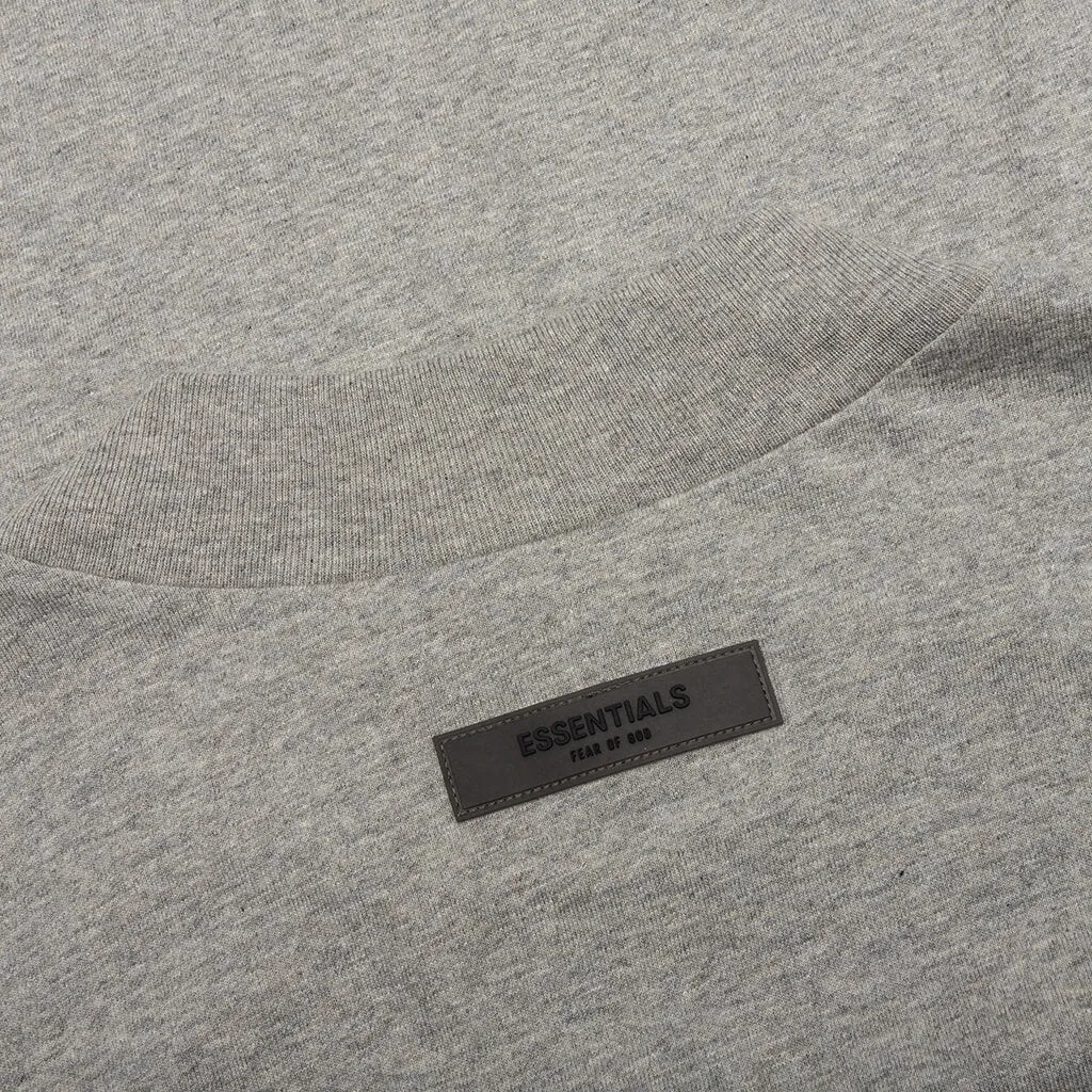 Essentials L/S Tee - Dark Oatmeal