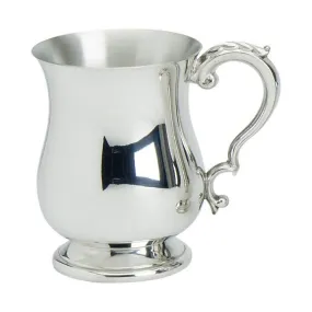 Georgian Shaped Pewter Tankard