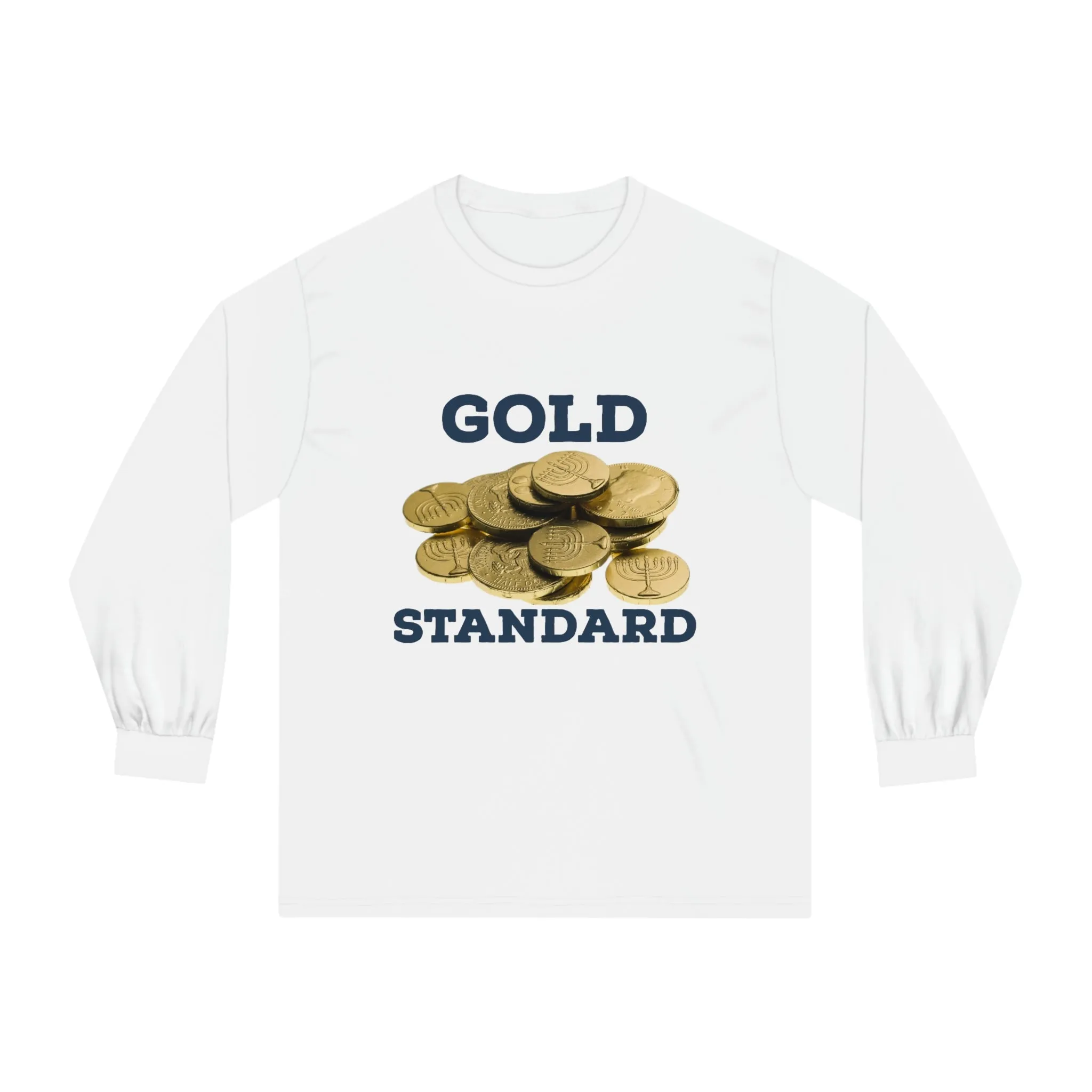 Gold Standard Hanukkah Gelt Unisex Classic Long Sleeve T-Shirt