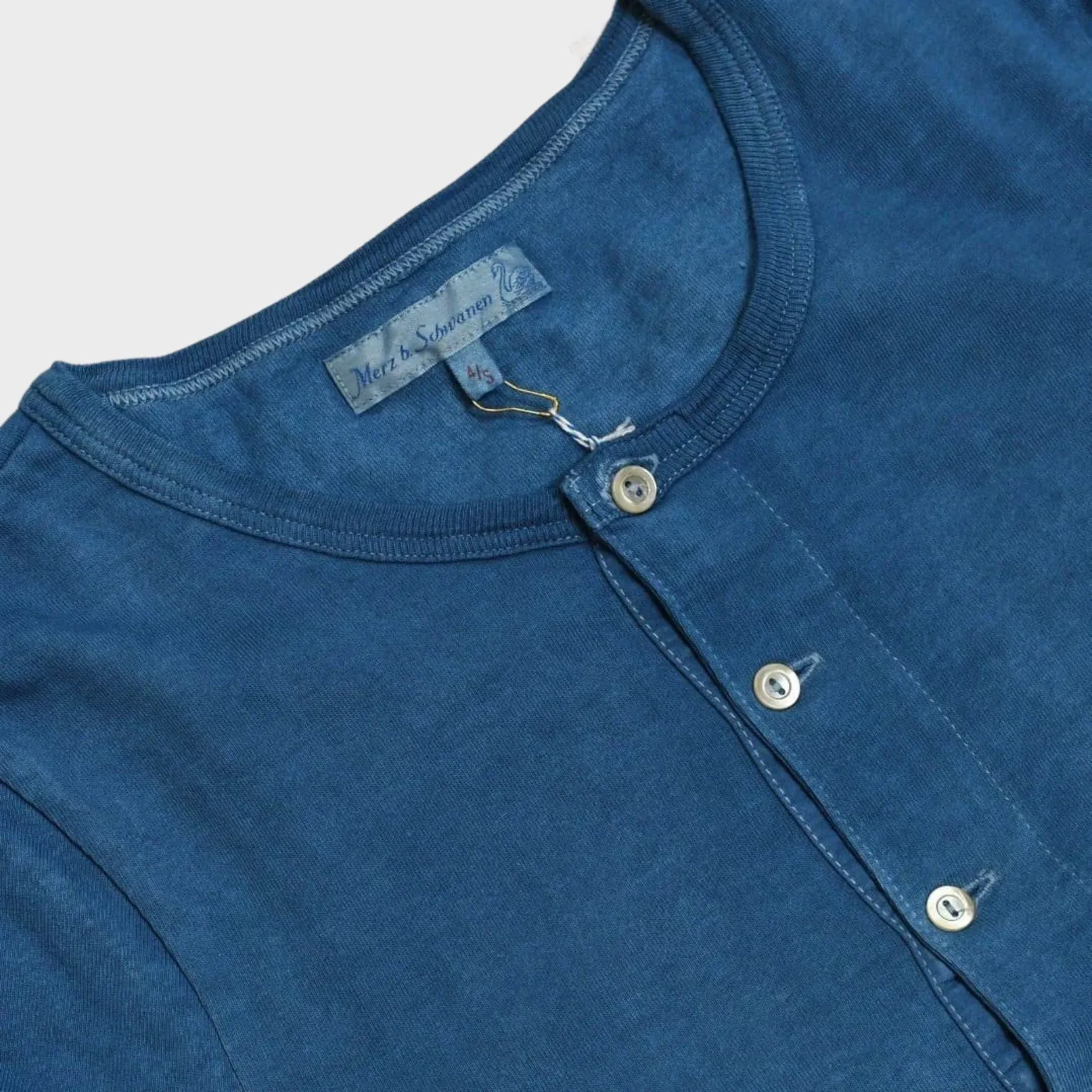 Good Originals 207 Men's Henley, Indigo