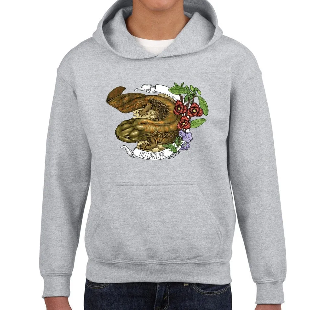 Hellbender Banner Youth Hoodie