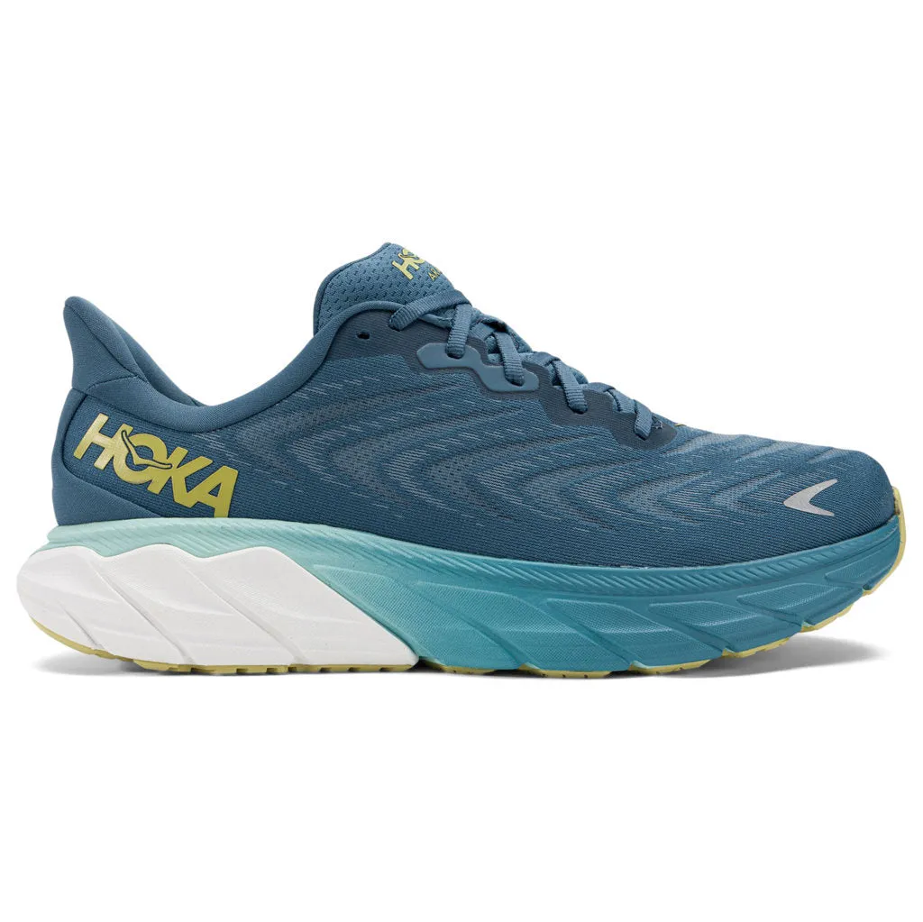 Hoka One One Mens Trainers Arahi 6 Lace-Up Low-Top Running Sneakers Textile - UK 9.5