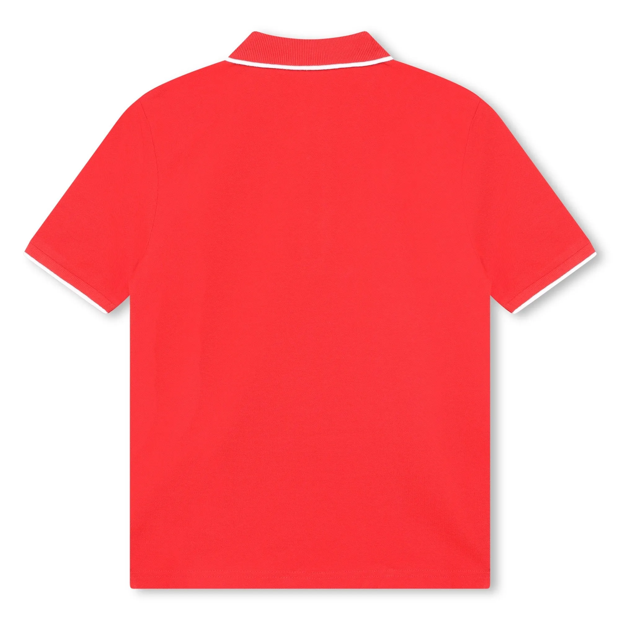 Hugo Boss Boys Basic Short Sleeve Polo _Red J25O25-991