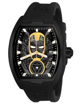 INVICTA Marvel Limited Edition Mens Watch - Automatic - Black Metal - Iron Man