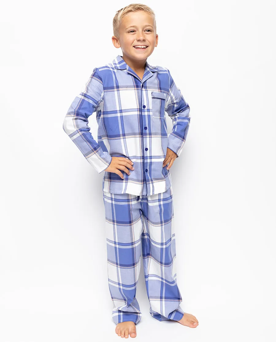 Jamie Boys Check Pyjama Set