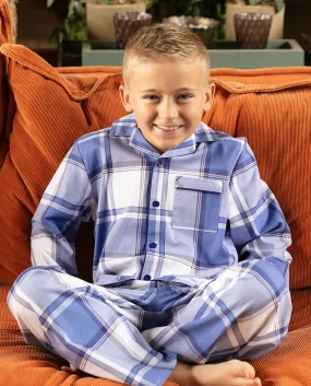 Jamie Boys Check Pyjama Set