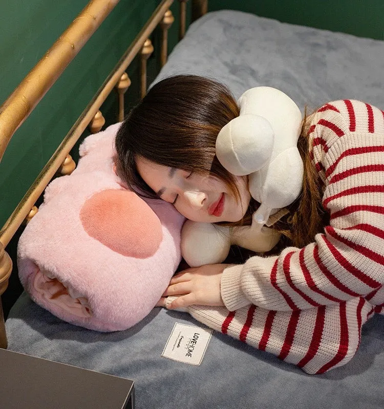 Kawaii Pig Neck Pillow And Hand Warmer PN6078