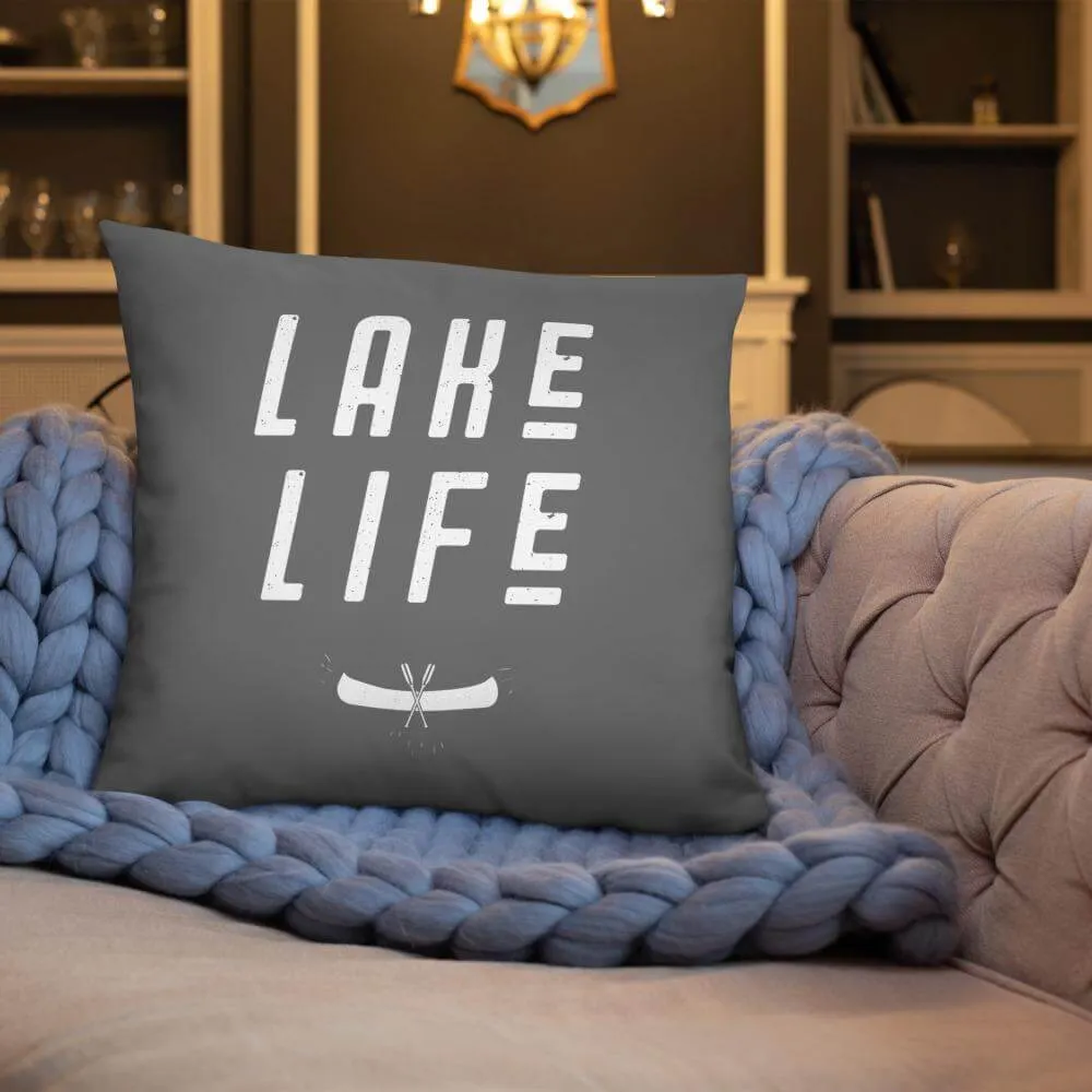 Lake Life in Minnesota | Up North MN Cabin Gifts Basic Pillow