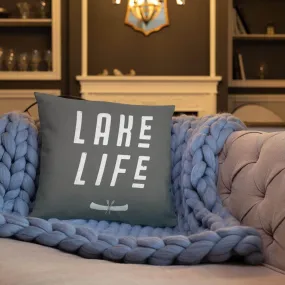 Lake Life in Minnesota | Up North MN Cabin Gifts Basic Pillow